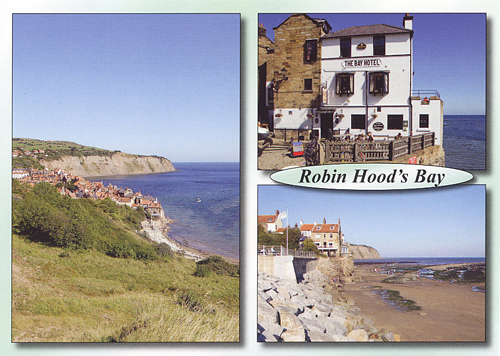 Robin Hood's Bay postcards